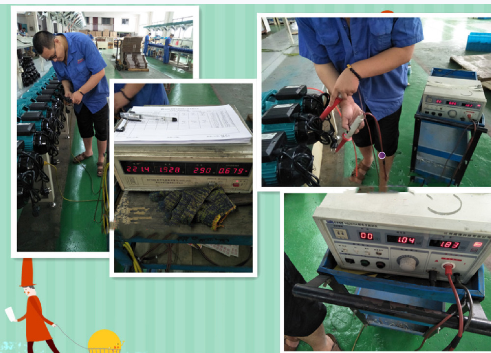 How to quality check water pumps？——water pump quality inspection process