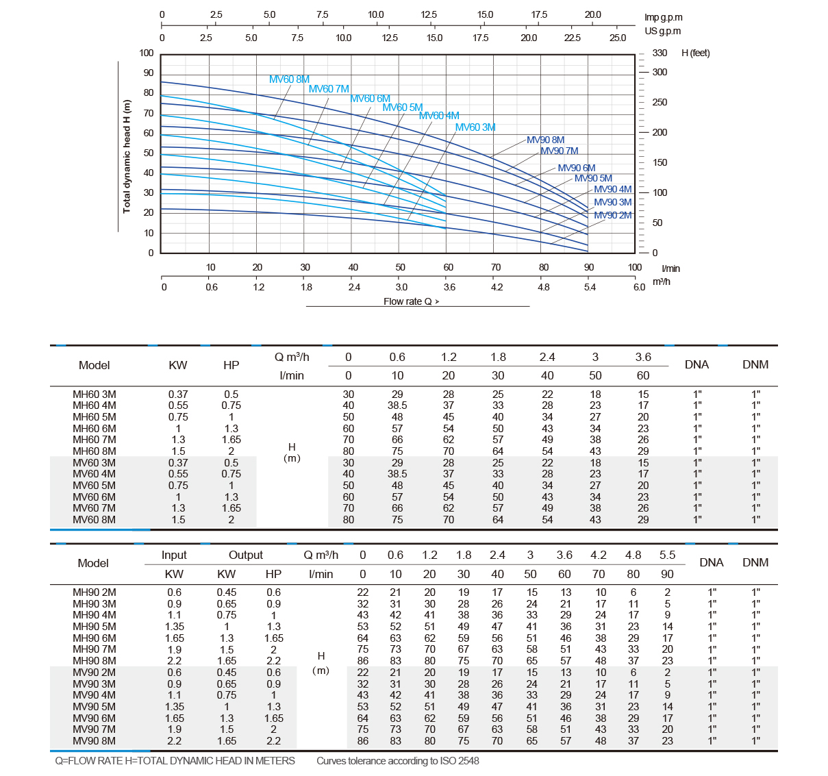 Vertical Multistage Centrifugal Pump-MV